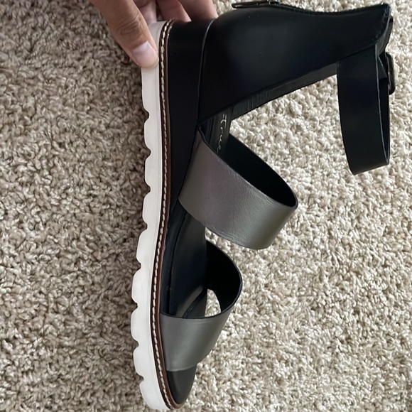 Brand NEW NEVER worn sandals, zipper back - Picture 4 of 5